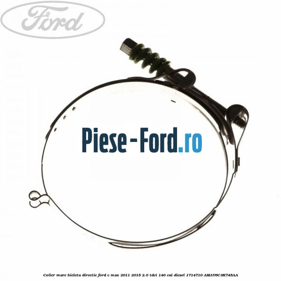 Burduf bieleta directie Ford C-Max 2011-2015 2.0 TDCi 140 cai diesel