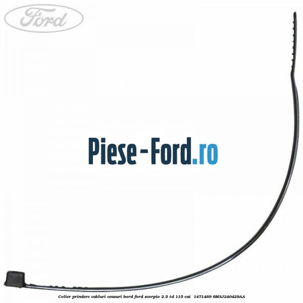 Colier prindere cabluri ceasuri bord Ford Scorpio 2.5 TD 115 cai  #82A9E8C290