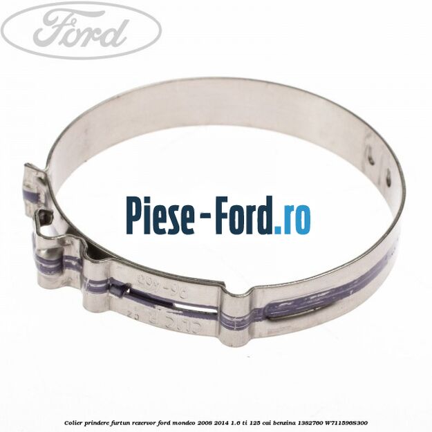 Colier prindere furtun rezervor Ford Mondeo 2008-2014 1.6 Ti 125 cai benzina