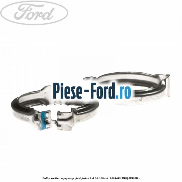 Colier racitor supapa egr Ford Fusion 1.4 TDCi 68 cai  #8FDD30C041