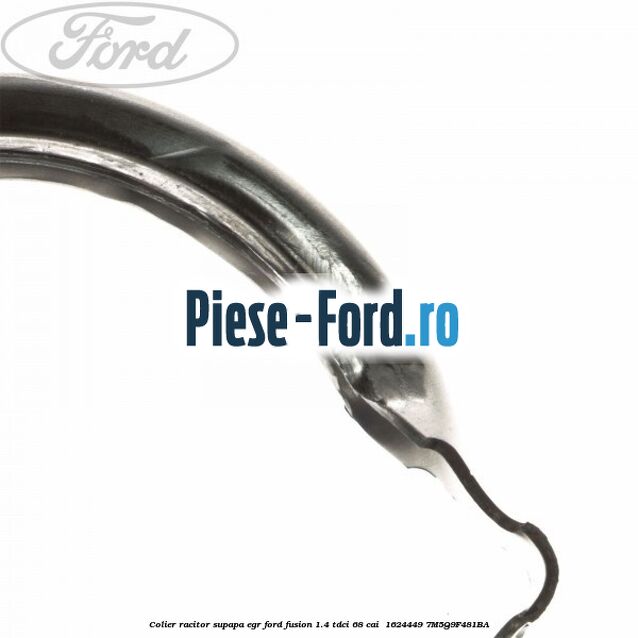 Colier racitor supapa egr Ford Fusion 1.4 TDCi 68 cai  #8FDD30C041