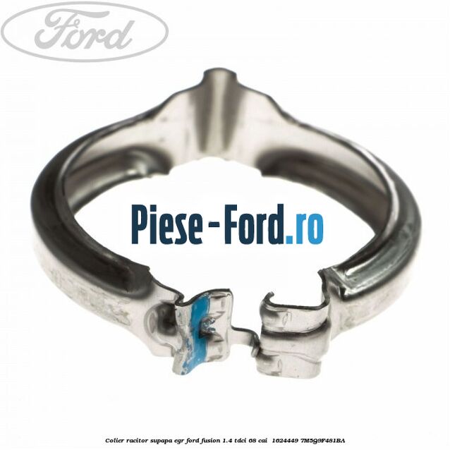 Colier racitor supapa egr Ford Fusion 1.4 TDCi 68 cai  #8FDD30C041