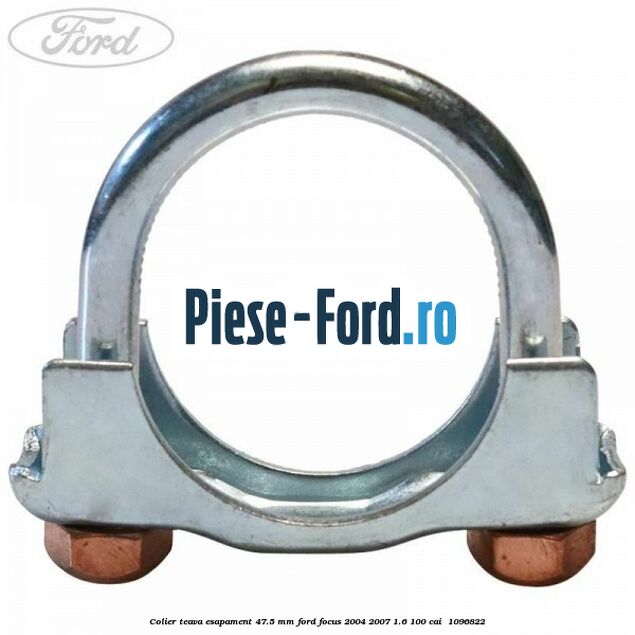 Colier teava esapament 47.5 MM Ford Focus 2004-2007 1.6 100 cai #173001D95E