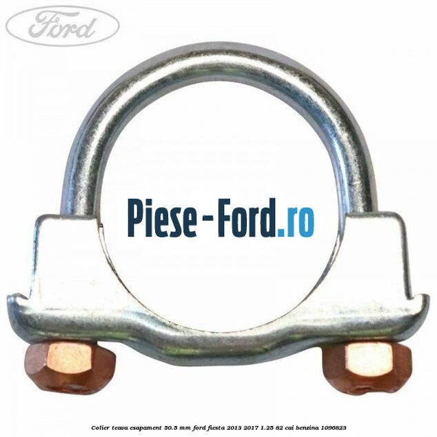 Colier teava esapament 50.5 MM Ford Fiesta 2013-2017 1.25 82 cai