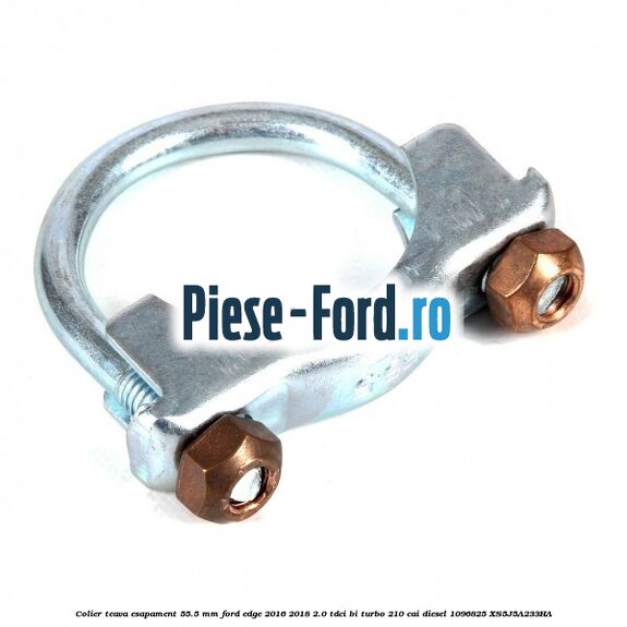 Colier teava esapament 55.5 MM Ford Edge 2016-2018 2.0 TDCi Bi-Turbo 210 cai diesel #99928436CB