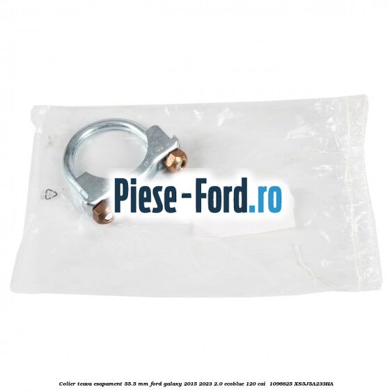 Colier teava esapament 55.5 MM Ford Galaxy 2015-2023 2.0 EcoBlue 120 cai  #48806C1436