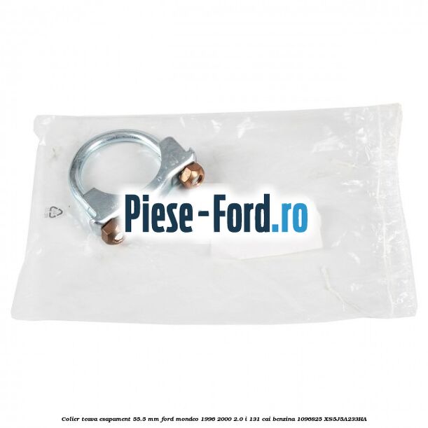 Colier teava esapament 55.5 MM Ford Mondeo 1996-2000 2.0 i 131 cai benzina #FCDE234195