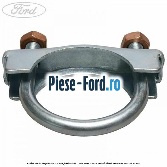 Colier teava esapament 57 MM Ford Escort 1995-1998 1.8 TD 90 cai diesel #BFA51C47DA