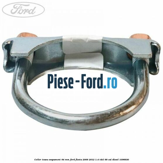 Colier teava esapament 64 MM Ford Fiesta 2008-2012 1.4 TDCi 68 cai