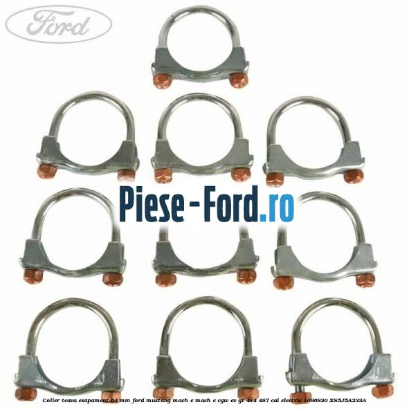 Colier teava esapament 64 MM Ford Mustang Mach-E MACH-E (CGW) EV GT 4x4 487 cai electric #C1AED43466
