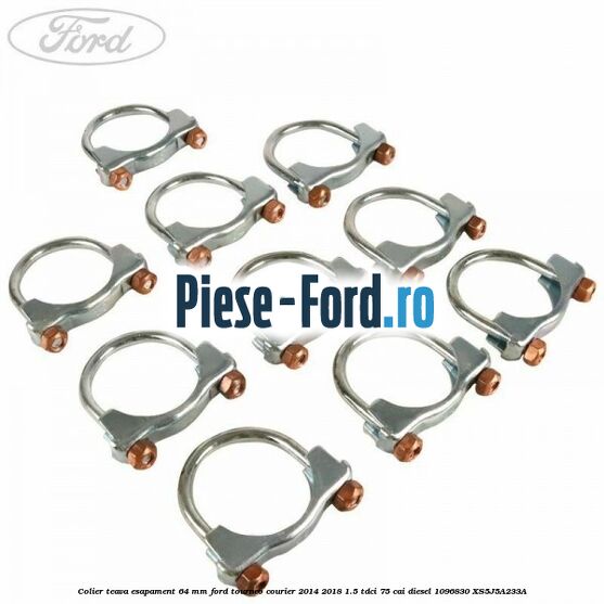 Colier teava esapament 64 MM Ford Tourneo Courier 2014-2018 1.5 TDCi 75 cai diesel #212E54D6EC