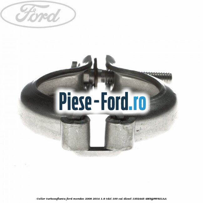 Colier turbosuflanta Ford Mondeo 2008-2014 1.8 TDCi 100 cai diesel #3BBE15875B