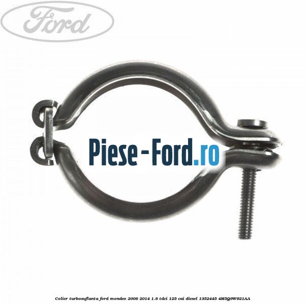 Colier turbosuflanta Ford Mondeo 2008-2014 1.8 TDCi 125 cai diesel #5BAE33D76E