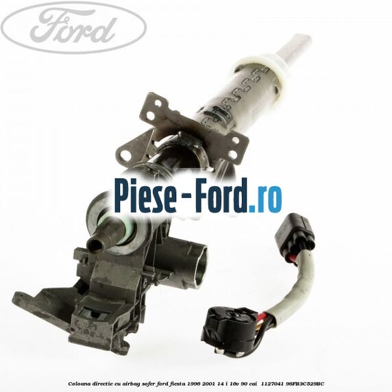 Coloana directie cu airbag sofer Ford Fiesta 1996-2001 1.4 i 16V 90 cai #C4E8F7EE35