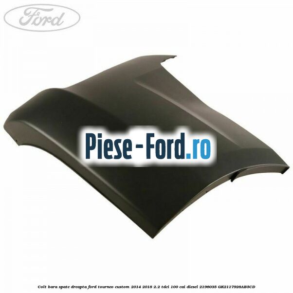 Clips prindere senzor parcare bara spate lateral stanga Ford Tourneo Custom 2014-2018 2.2 TDCi 100 cai diesel