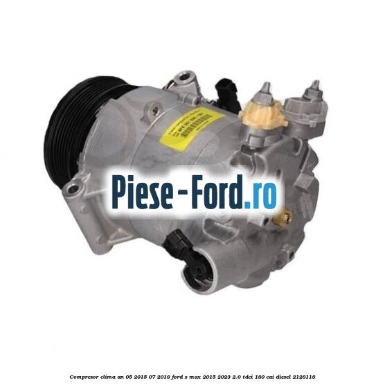 Compresor clima an 05/2015-07/2018 Ford S-Max 2015-2023 2.0 TDCi 180 cai diesel #13C5A0579B