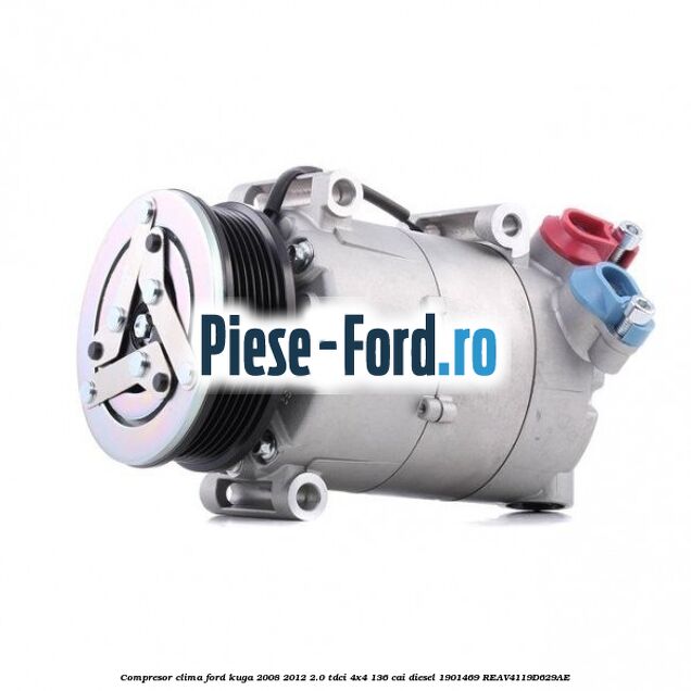 Compresor aer conditionat Ford Kuga 2008-2012 2.0 TDCi 4x4 136 cai diesel