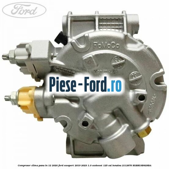 Compresor clima pana in 12/2020 Ford EcoSport 2019-2023 1.0 EcoBoost 125 cai benzina #E3F5D30F22