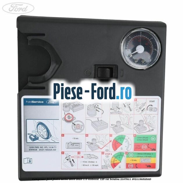 Compresor Ford Fiesta Active 2018-2023 1.0 EcoBoost 125 cai #DAC1F9B4C7