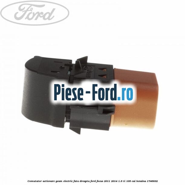 Comutator, actionare geam electric fata dreapta Ford Focus 2011-2014 1.6 Ti 105 cai benzina #DE88D9DC03