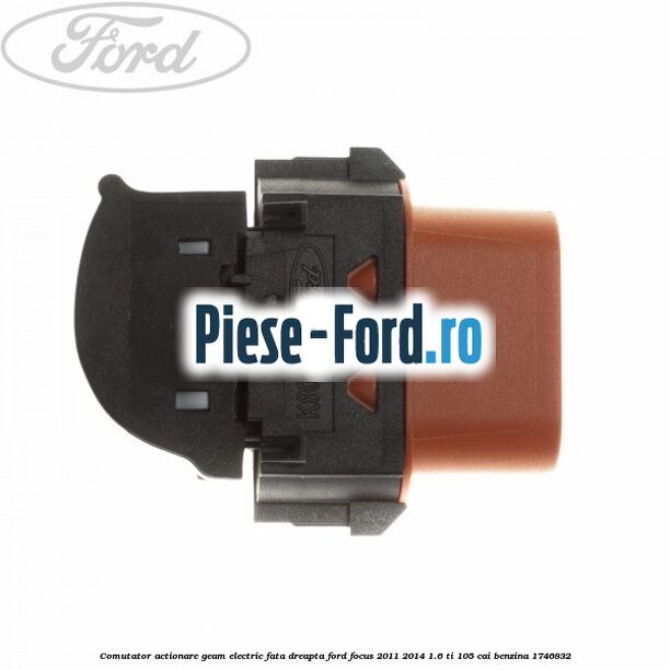 Comutator, actionare geam electric fata dreapta Ford Focus 2011-2014 1.6 Ti 105 cai benzina #DE88D9DC03