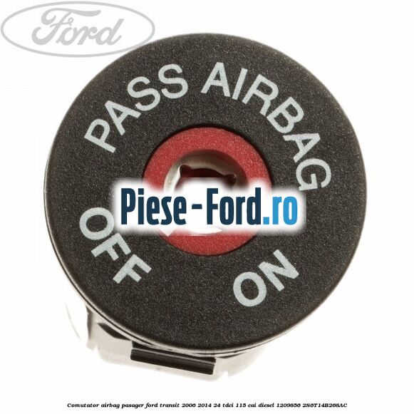 Comutator airbag pasager Ford Transit 2006-2014 2.4 TDCi 115 cai #94A61C8E68 Comutator airbag pasager Ford Transit 2006-2014 2.4 TDCi 115 cai #94A61C8E68