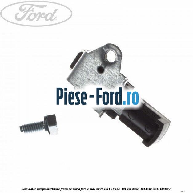 Comutator lampa avertizare frana de mana Ford C-Max 2007-2011 1.6 TDCi 101 cai #A7270681AF