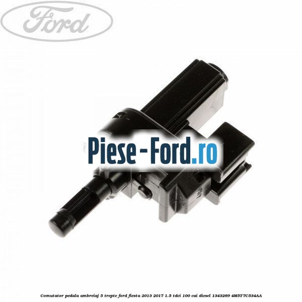 Comutator pedala ambreiaj 5 trepte Ford Fiesta 2013-2017 1.5 TDCi 100 cai diesel #D26B1AB99B