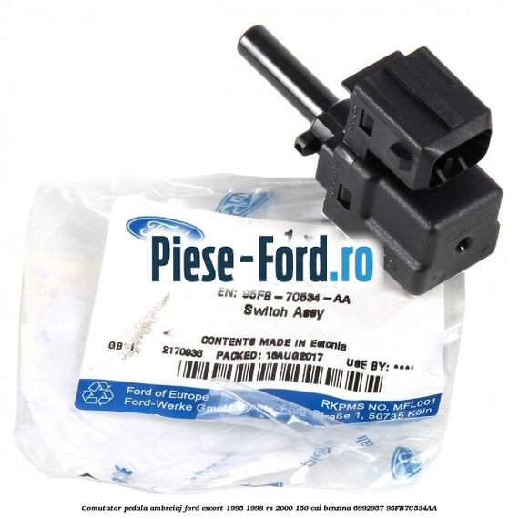 Comutator pedala ambreiaj Ford Escort 1995-1998 RS 2000 150 cai benzina #A8254CD177