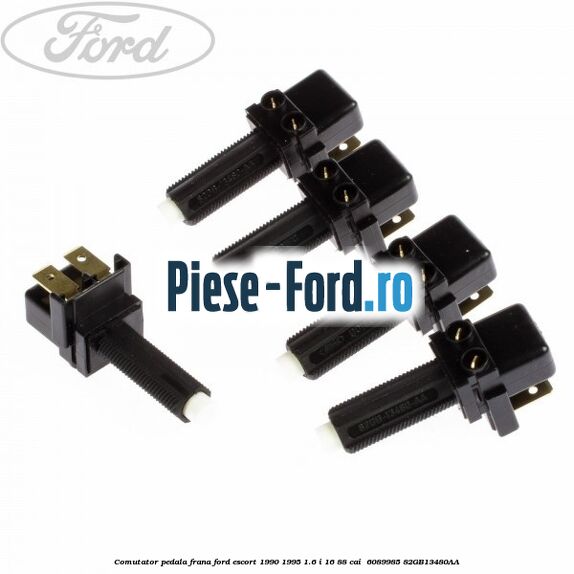 Comutator pedala frana Ford Escort 1990-1995 1.6 i 16 88 cai  #168666B043