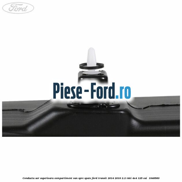 Conducta aer superioara compartiment VAN spre spate Ford Transit 2014-2018 2.2 TDCi 4x4 125 cai  #FE721B9977