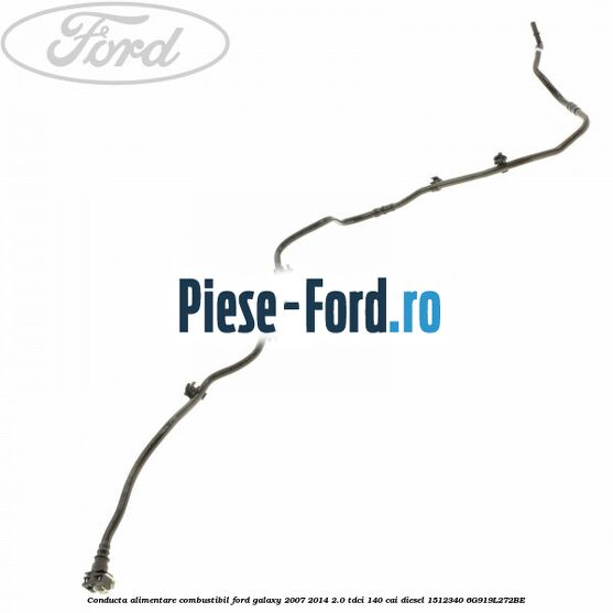 Conducta alimentare combustibil Ford Galaxy 2007-2014 2.0 TDCi 140 cai diesel