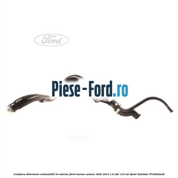 Carcasa acumulator inferioara cu incalzire auxiliara Ford Tourneo Connect 2002-2014 1.8 TDCi 110 cai diesel