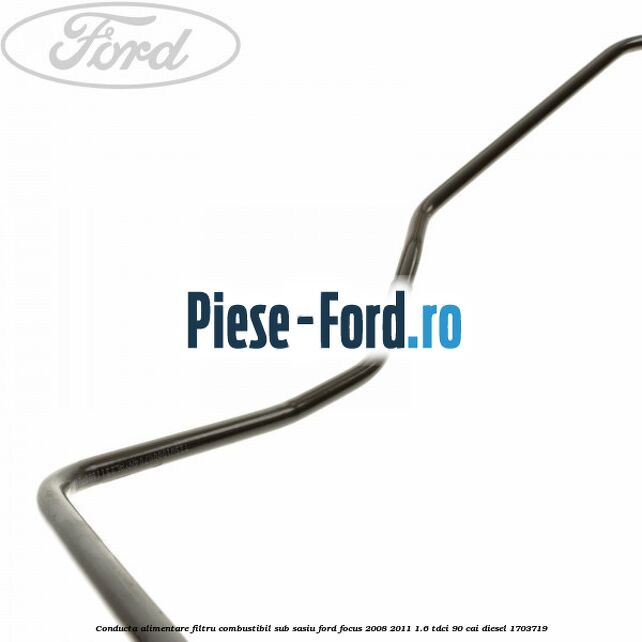 Conducta alimentare filtru combustibil sub sasiu Ford Focus 2008-2011 1.6 TDCi 90 cai #45A1F5CFA5 Conducta alimentare filtru combustibil sub sasiu Ford Focus 2008-2011 1.6 TDCi 90 cai diesel #45A1F5CFA5