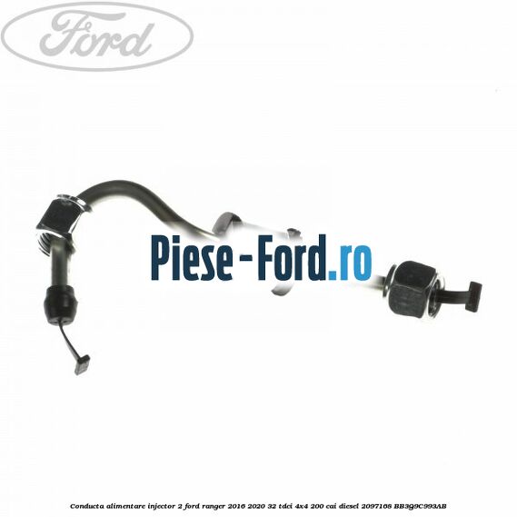 Conducta alimentare injector 2 Ford Ranger 2016-2020 3.2 TDCi 4x4 200 cai #F35DBDC50C