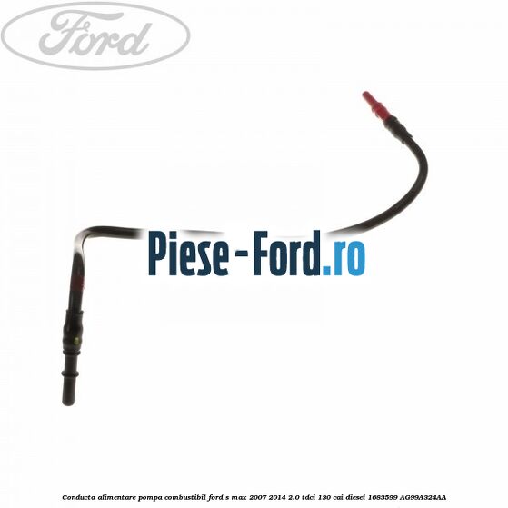 Conducta alimentare pompa combustibil Ford S-Max 2007-2014 2.0 TDCi 130 cai diesel #A13FC5DD90