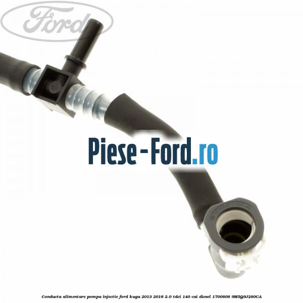 Conducta alimentare pompa injectie Ford Kuga 2013-2016 2.0 TDCi 140 cai #94078BFC17 Conducta alimentare pompa injectie Ford Kuga 2013-2016 2.0 TDCi 140 cai diesel #94078BFC17