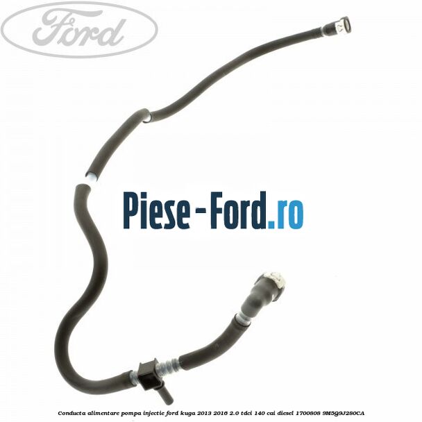 Conducta alimentare pompa injectie Ford Kuga 2013-2016 2.0 TDCi 140 cai #94078BFC17 Conducta alimentare pompa injectie Ford Kuga 2013-2016 2.0 TDCi 140 cai diesel #94078BFC17