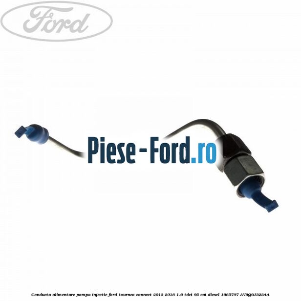 Conducta alimentare pompa injectie Ford Tourneo Connect 2013-2018 1.6 TDCi 95 cai diesel #FE58FFC6C0