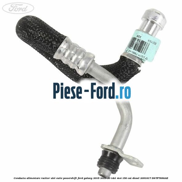 Conducta alimentare racitor ulei cutie powershift Ford Galaxy 2015-2023 2.0 TDCi 4x4 150 cai #1F6D6F32BC