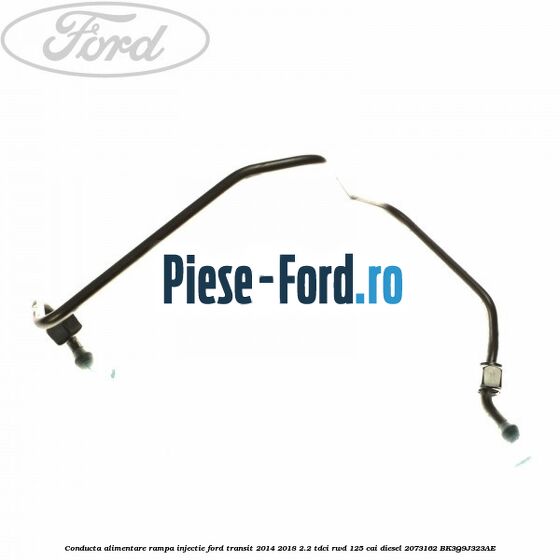Clema prindere conducta alimentare rampa injectoare Ford Transit 2014-2018 2.2 TDCi RWD 125 cai diesel