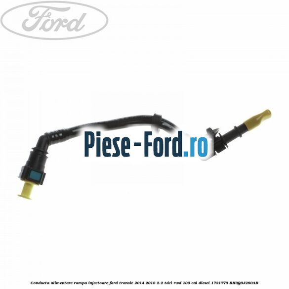 Conducta alimentare rampa injectie Ford Transit 2014-2018 2.2 TDCi RWD 100 cai diesel