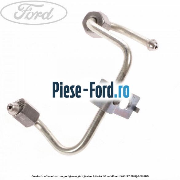 Clema prindere furtune alimentare rampa de injectie Ford Fusion 1.6 TDCi 90 cai diesel