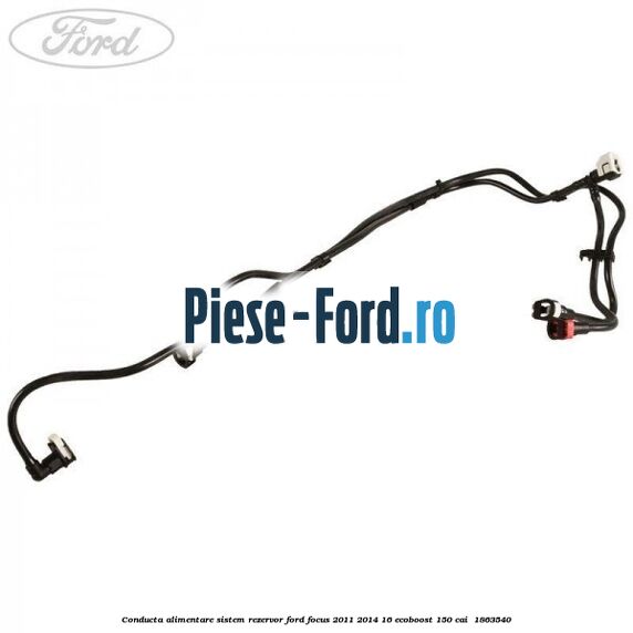 Conducta alimentare sistem rezervor Ford Focus 2011-2014 1.6 EcoBoost 150 cai #A2587A10A4