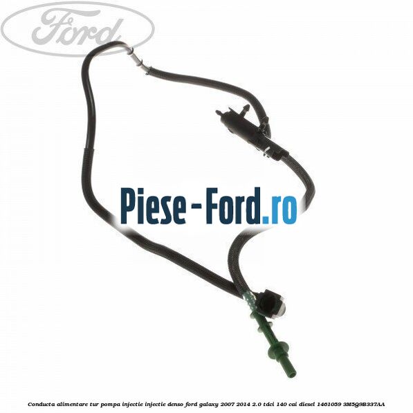 Conducta alimentare tur pompa injectie injectie Denso Ford Galaxy 2007-2014 2.0 TDCi 140 cai diesel