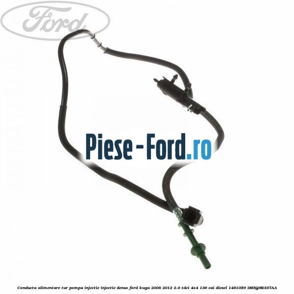 Conducta alimentare tur pompa injectie injectie Denso Ford Kuga 2008-2012 2.0 TDCi 4x4 136 cai diesel