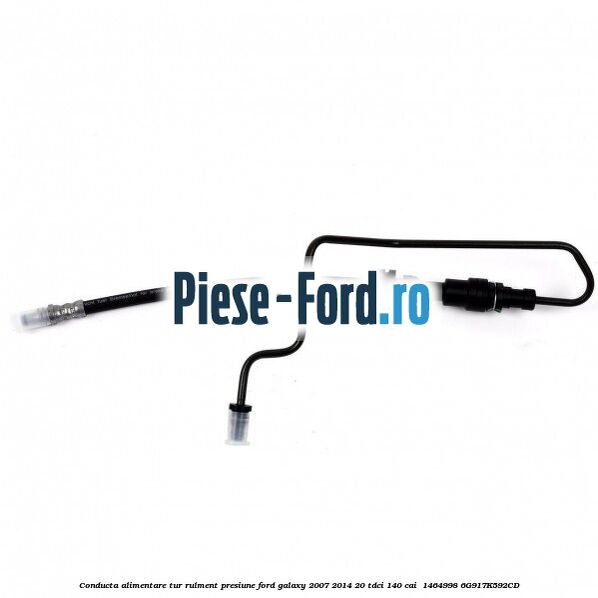 Conducta alimentare tur rulment presiune Ford Galaxy 2007-2014 2.0 TDCi 140 cai #DAF9EC1E89