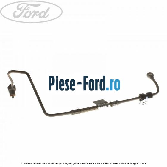 Conducta alimentare ulei turbosuflanta Ford Focus 1998-2004 1.8 TDCi 100 cai diesel #A480A7BFBB