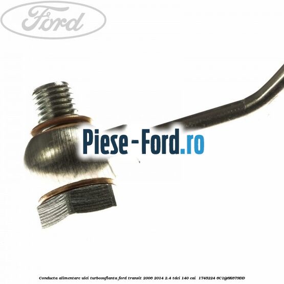 Conducta alimentare ulei turbosuflanta Ford Transit 2006-2014 2.4 TDCi 140 cai  #B72EA5F6D3
