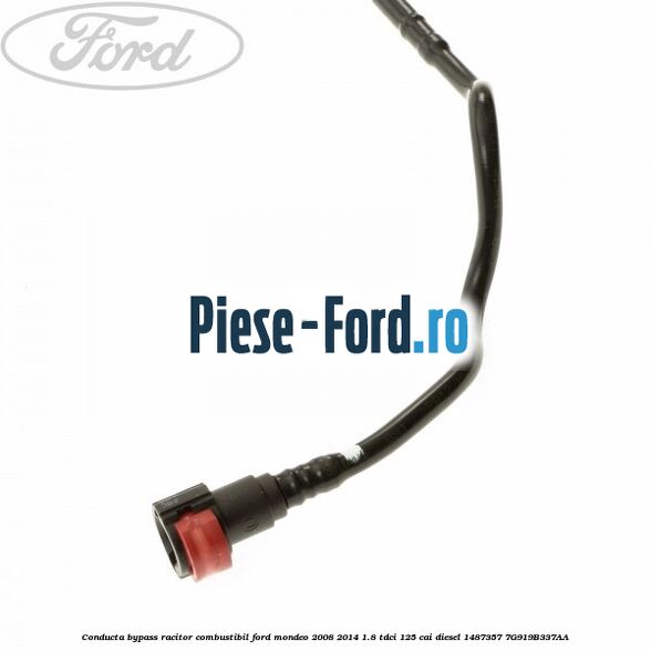 Conducta bypass racitor combustibil Ford Mondeo 2008-2014 1.8 TDCi 125 cai diesel #7282F2D618
